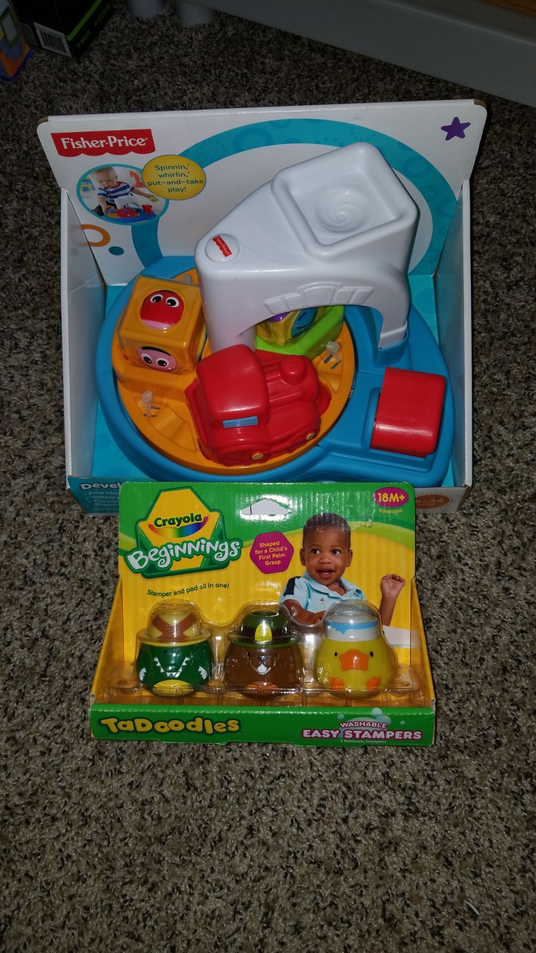 #32 Fisher Price Train & Crayola TaDoodles
