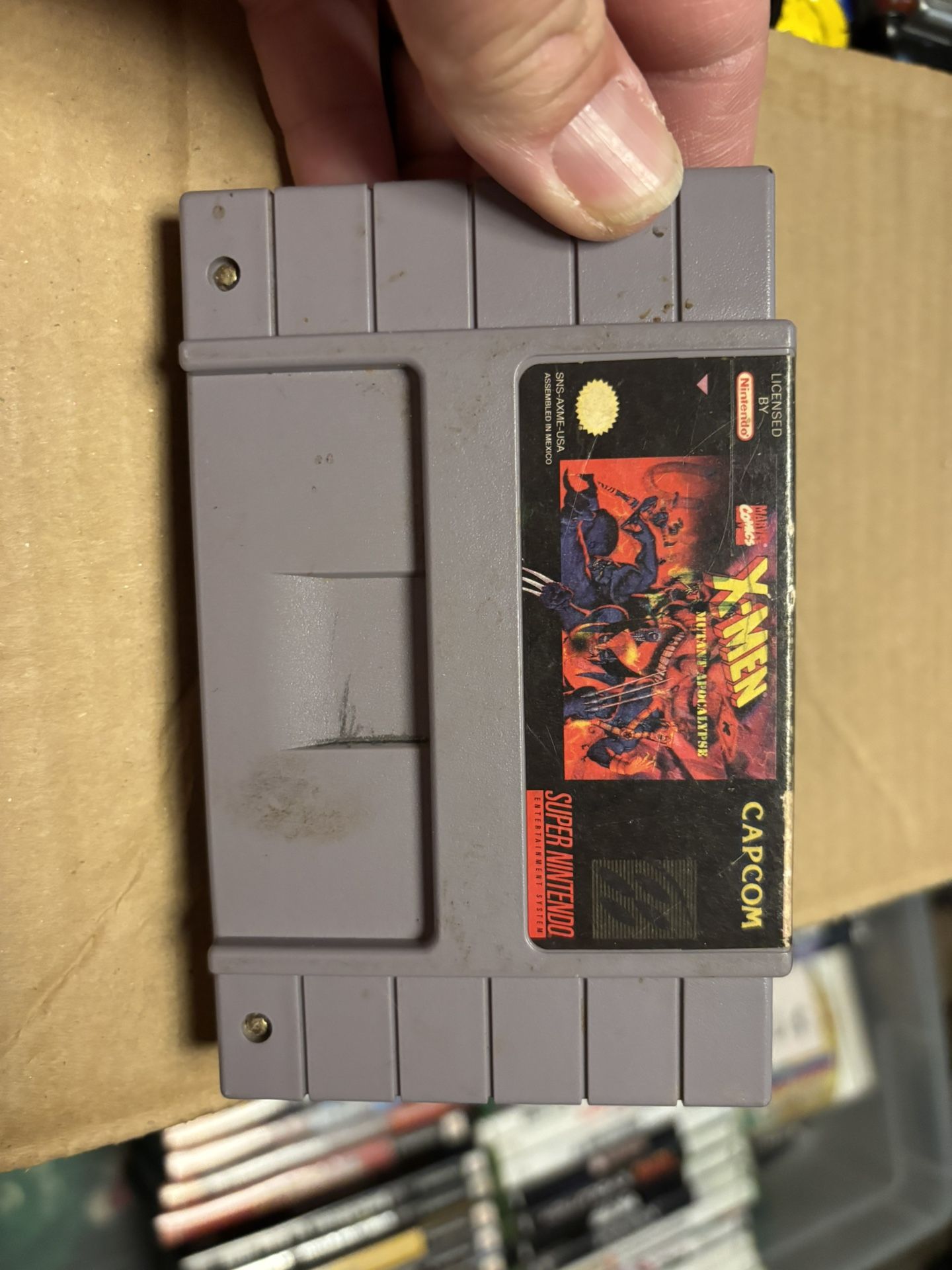 X-men: Mutant Apocalypse For Super Nintendo (SNES)