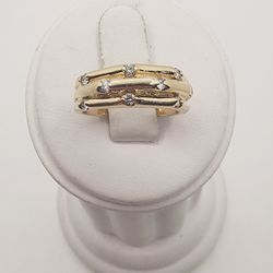 14k Gold 0.44ctw Diamond Ring