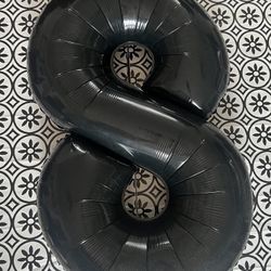 Number 8 Balloon 