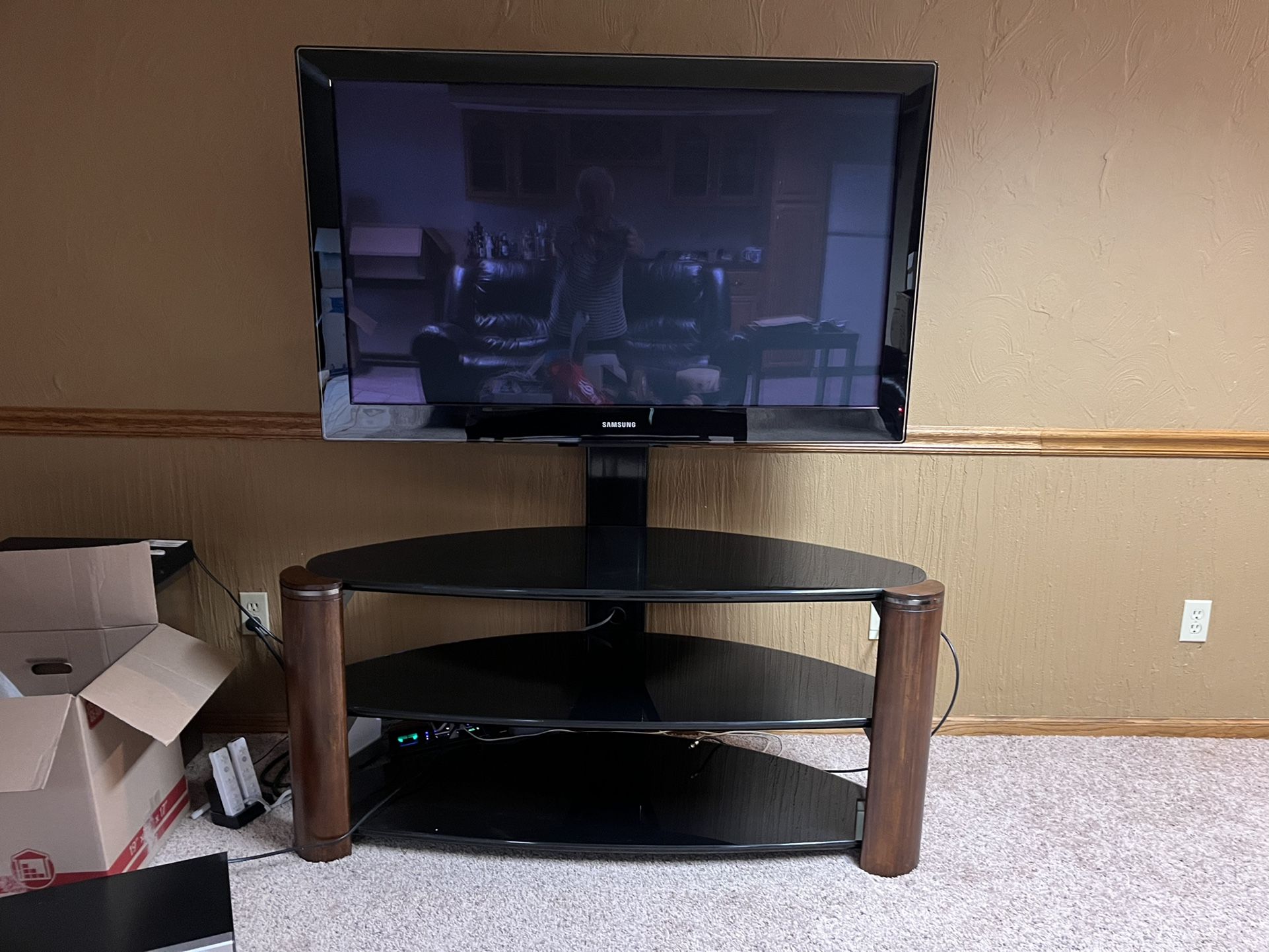 50” TV/stand