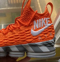 LeBron 15 Orange Box