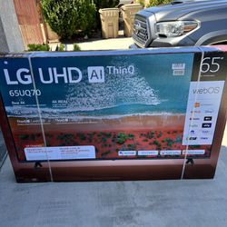 LG 65” 4K Smart TV AI ThinQ NEW Sealed Box Full Warranty 