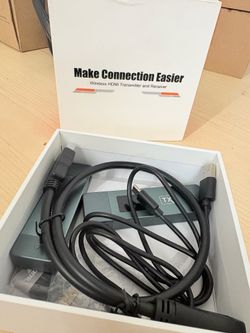 Wireless HDMI Transmitter & Receiver Kit TX/RX with HDMI & USB Cable