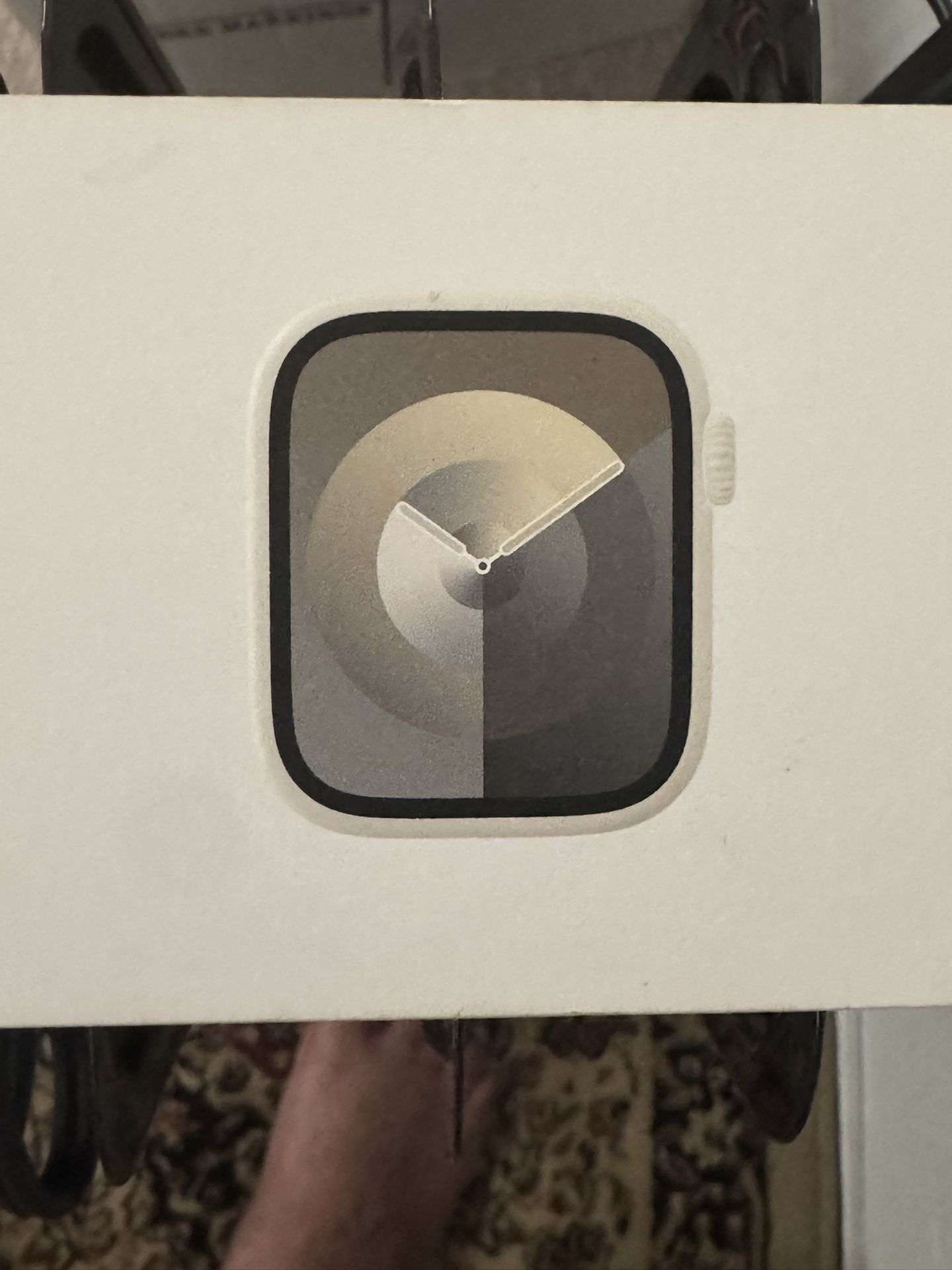 New Apple Watch 9 Starlight Aluminum Case 45mm