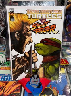 IDW Comics TMNT Vs Street Fighter #2