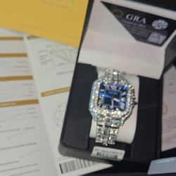 Men's Moissanite Watch 