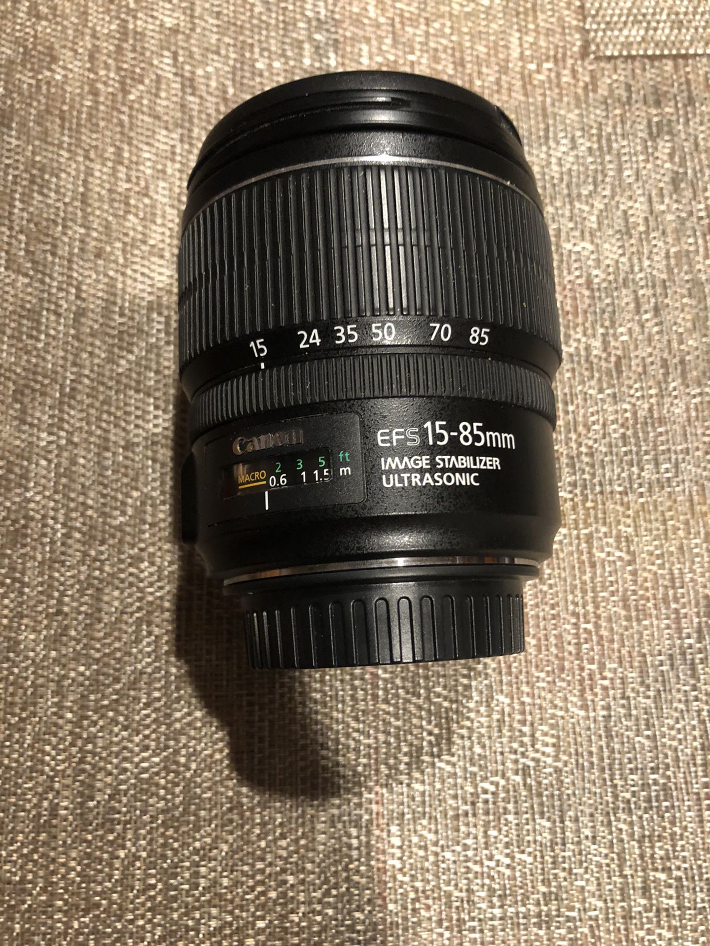 Canon 15 -85 mm lense (Read description)