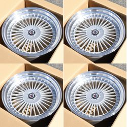 Set of 4 Alpina Classic Style 19” Staggered Wheels fits BMW & Mercedes