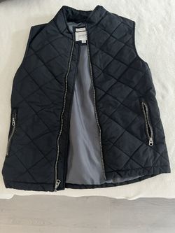 Black Puffer Vest