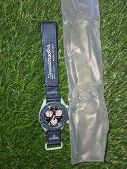Omega x MoonSwatch mission to earth (no box)
