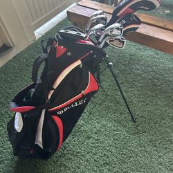 GOLF CLUB SET w/ STAND BAG | YOUTH/JUNIOR LH
