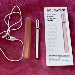 Hand Held Red Light Therapy For Face (Pink) 