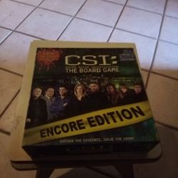 CSI Board Game Special Edition 