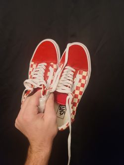 Red Checkered VANS 
