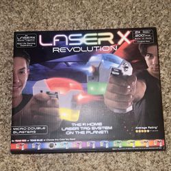 Laser X Revolution Laser Tag Blaster Gaming Set  200 Feet Range 2 Player