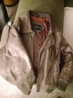 Giorgio Sant 'Angelo leather jacket