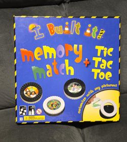 Memory Match & Tic Tac Toe Board Game