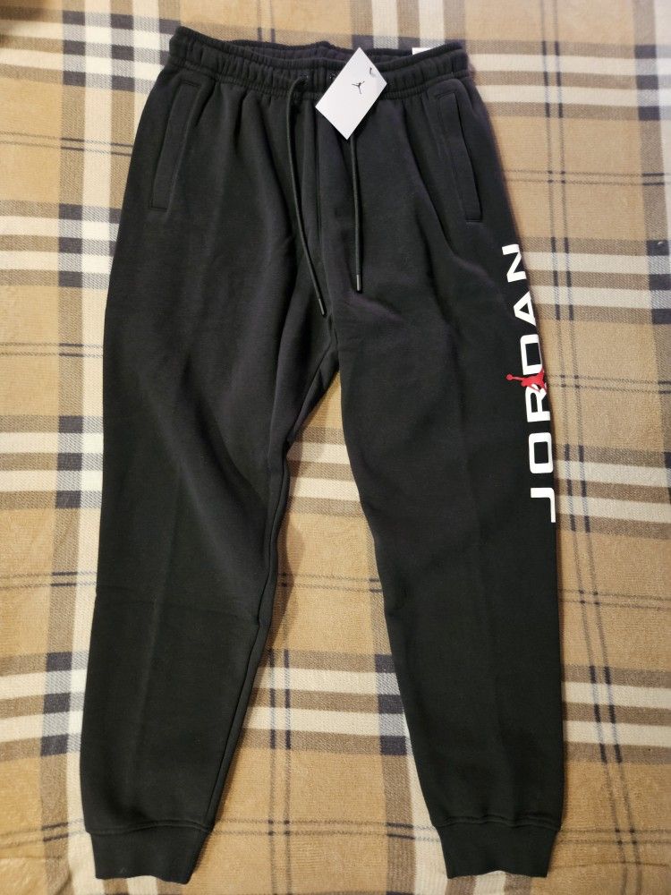 New Mens Size M Jordan Sweat Pants 