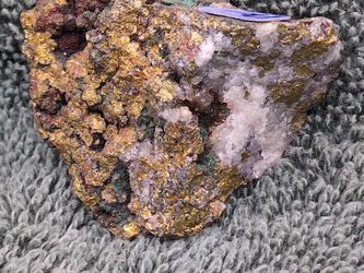 Chalcopyrite with Quartz – $12