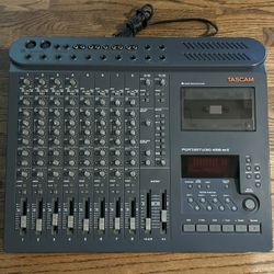 Tascam 488 MKII Vintage Portastudio 8 Track Cassette Recorder and Mixer with Box & Manual