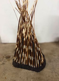 🔥RARE • 1 of a KIND • Ndebele Porcupine Quill Headdress from Zambia 🇿🇲