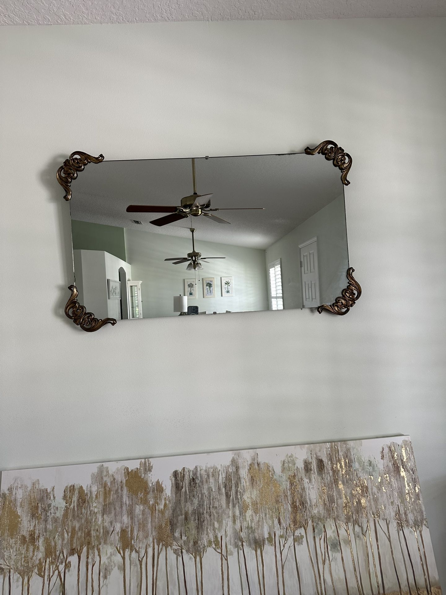 Mid Century Mirror 