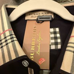 Burberry men’s polo shirt size XL
