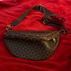 Crossbody Sling Bag Purse for Women,Sling Bag for Women Small Belt Chest Bum Checkered Crossbody bag