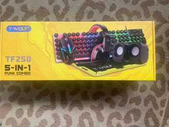 T-Wolf TF250 5-in-1 Gaming Combo