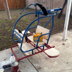 Swing Helicopter Yard Toy