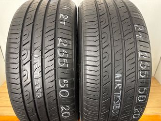 2 tires 255 50 20 mavis all season ht-s  like new no repairs