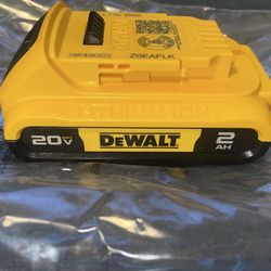 Dewalt 20v battery 2AH