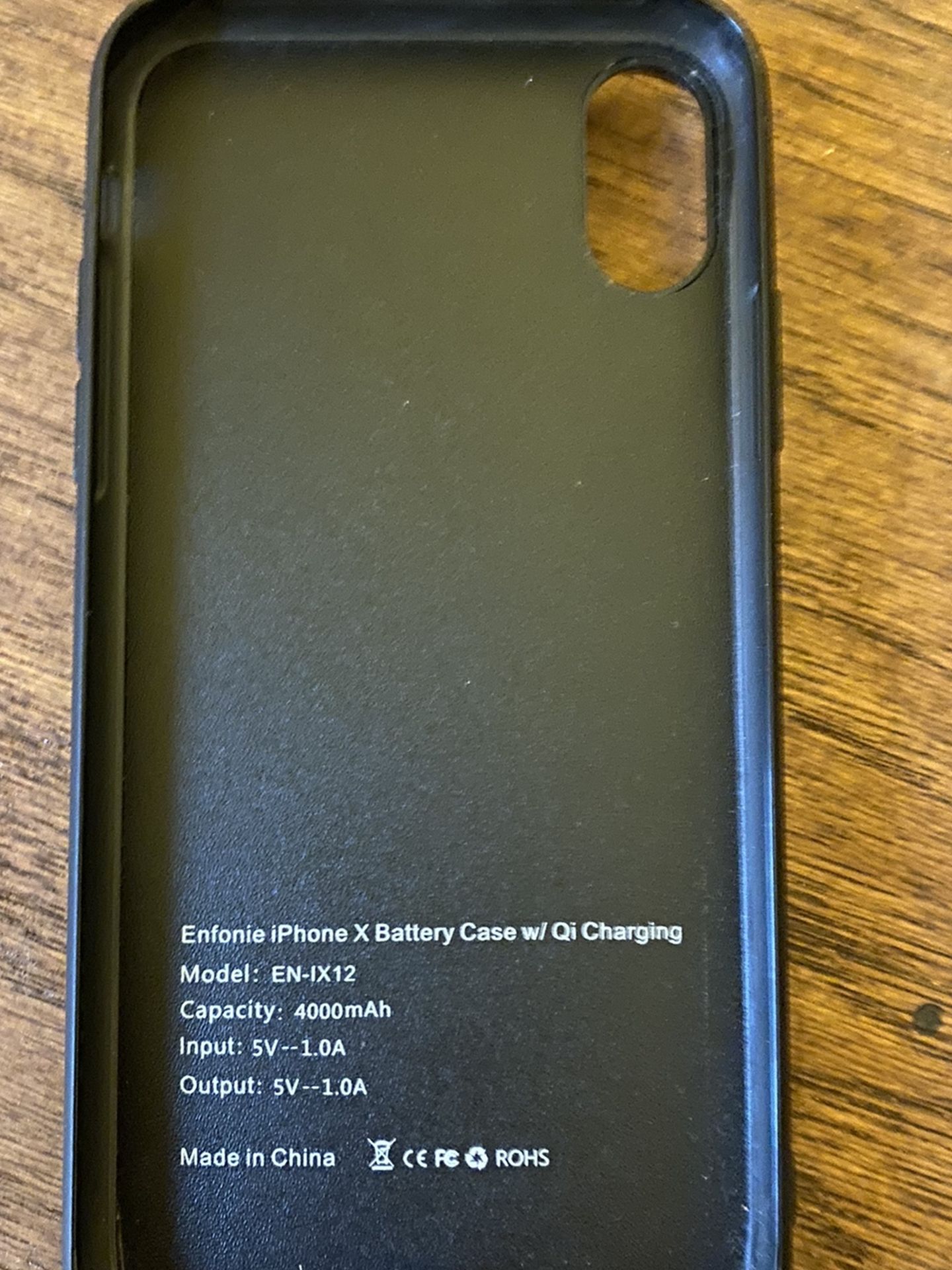 iPhone X battery case