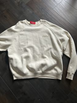 4hunnid Crème Crewneck