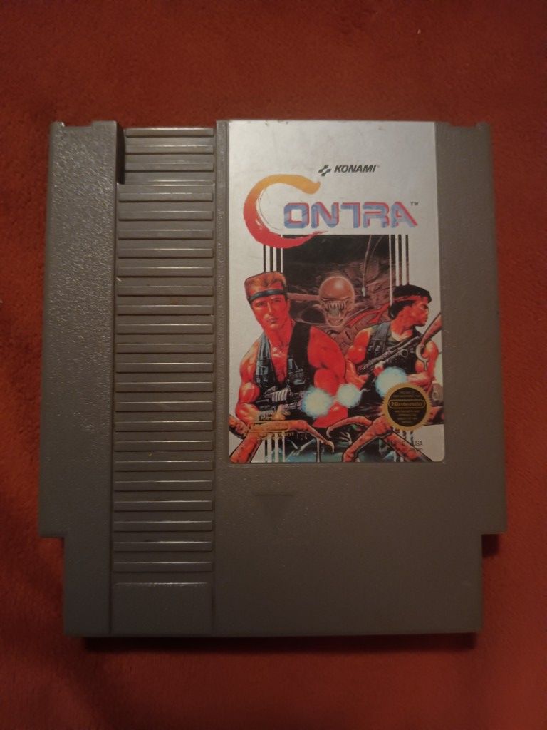 Contra NES Cartridge *Works*