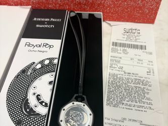 Audemars Piguet x Swatch Royal Pop Ocho Negro