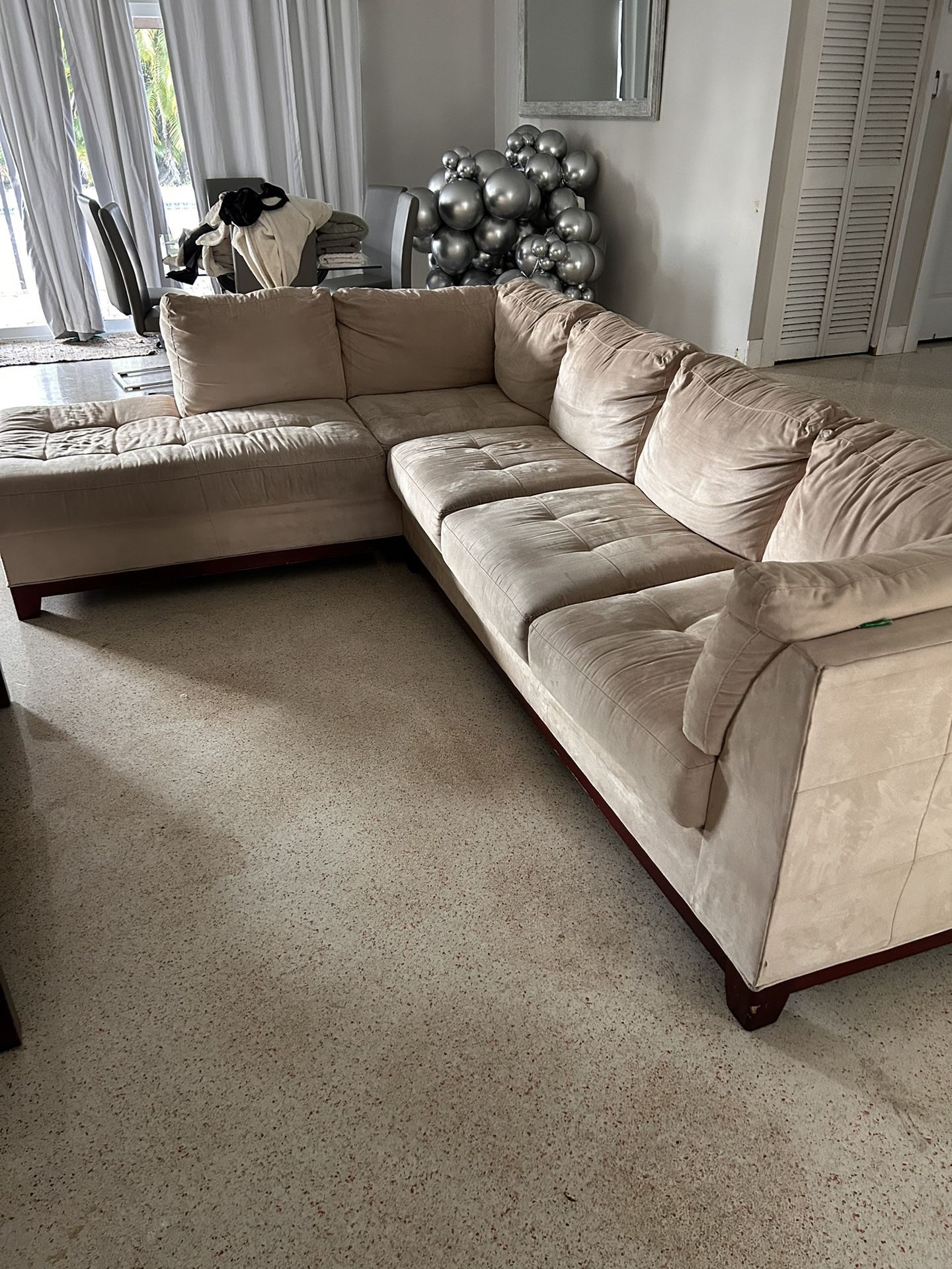 Tan Sectional Sofa