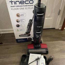 iFloor S2 Plus Cordless Wet/Dry Vacuum Cleaner and Hard Floor Washer with Accessory Pack. OPEN BOX