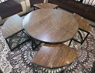 Coffee table set 5 pcs