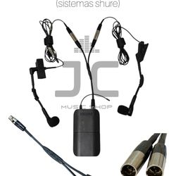 Splitter para mic dobles shure Acordeon