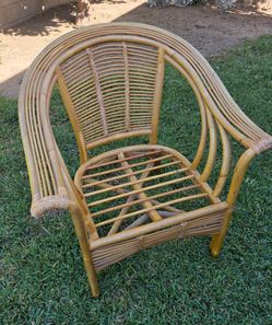 Vintage Bamboo Chair