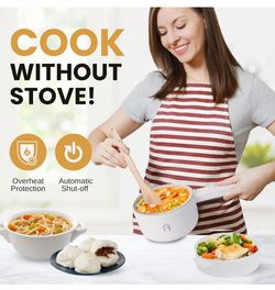 AQVA Flask Liquid Heater Electric Cooking &  Pan $25