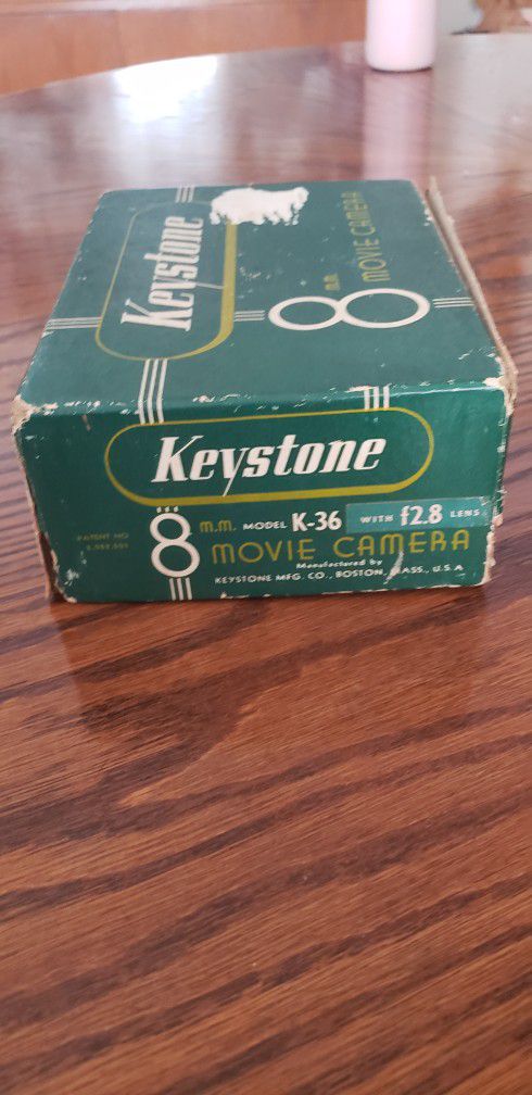 Keystone Vintage Movie Camera