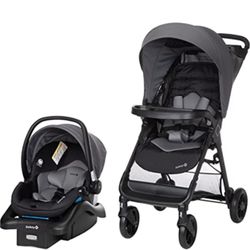 Safety 1st Smooth Ride Travel System Stroller and Car Seat OnBoard™ FLX - Efficient Infant Car Seat Stroller and Infant Car Seat and Stroller Combo, M