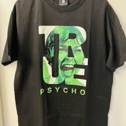 TRUE sf Psycho Black Tee Shirt Large