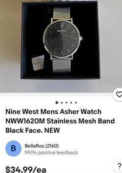 JUEGO DE RELOJ NINE WEST
