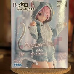 Re:ZERO Yumemirize Rem Fluffy Mofu Mofu Pack Anime Figure