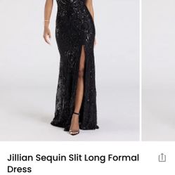Elegant Long Black Formal Dress