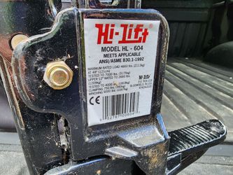 Hi lift farm jack